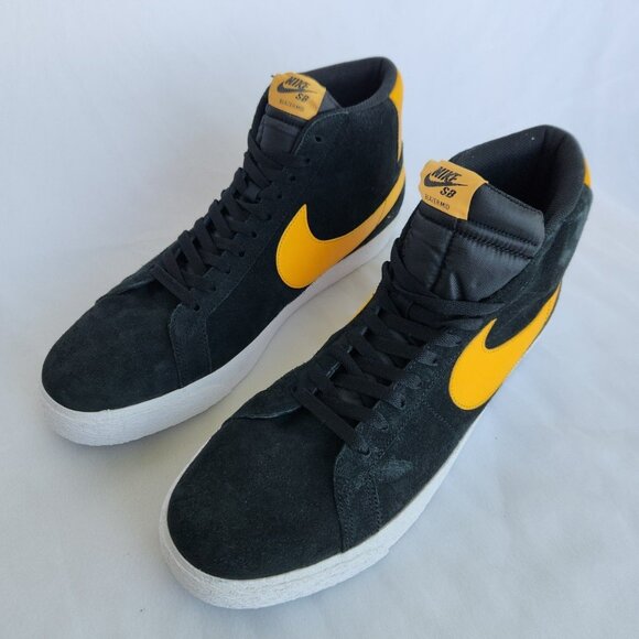nike blazer black yellow